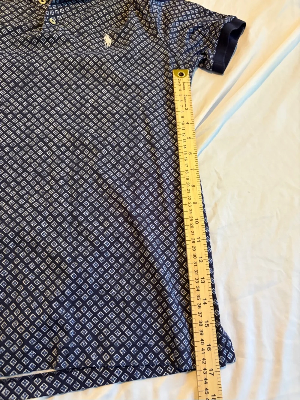 Ralph Lauren Polo Boys’ Navy Short Sleeve Shirt Size Small